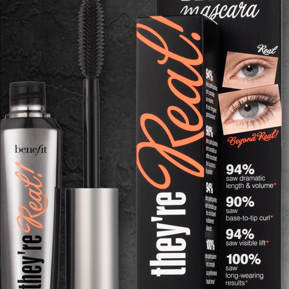 NIB THEY’RE REAL BY BENEFIT BEYOND MASCARA  BELIEF